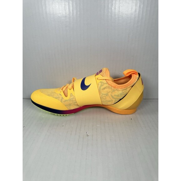 Size 8.5 Nike Zoom Pole Vault Elite Track Shoes Citron Pulse FZ9649-800 Mens NEW main image 8